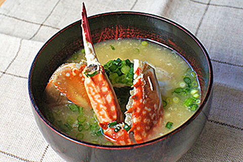 ガザミ ワタリガニ の味噌鍋 おいしいレシピ プライドフィッシュ