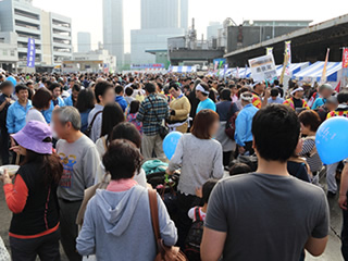 10万人を越える来場者数