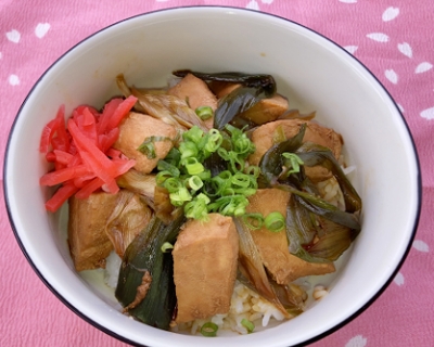 勝浦釣り寒マカジキのネギマ丼