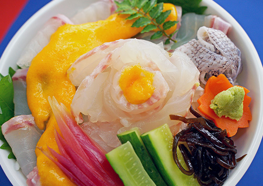 “幻の高級魚”おわせマハタ丼
