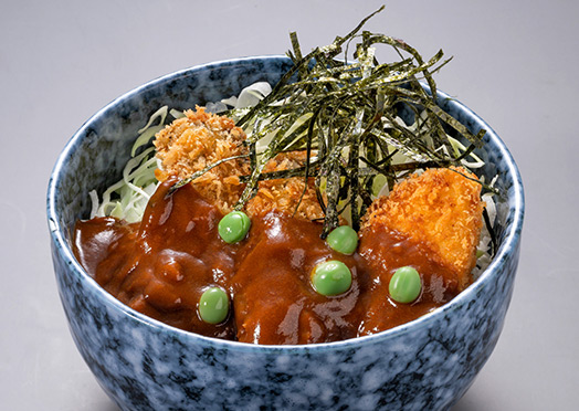 岡山海の幸デミカツ丼