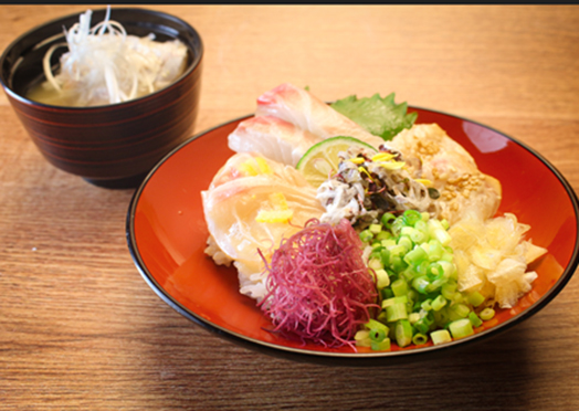 白寿真鯛0(ゼロ)〜未来へつなぐ、まるごと3色丼〜