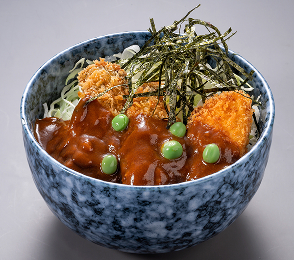 岡山海の幸デミカツ丼