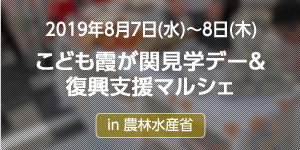 「こども霞が関見学デー＆復興支援マルシェ」イベントレポート公開！