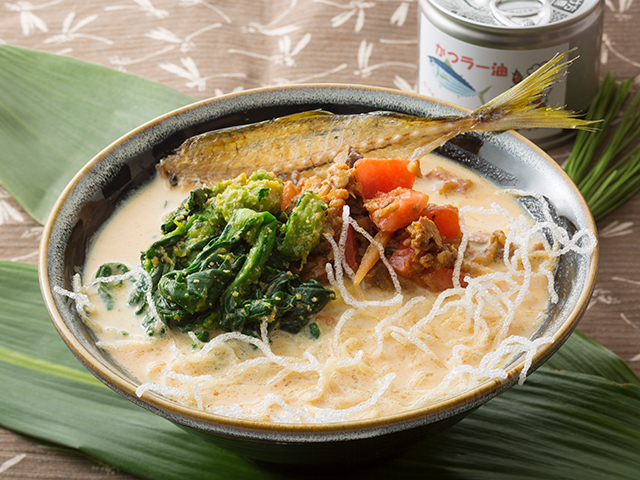 魚介豆乳冷やしタンタン麺