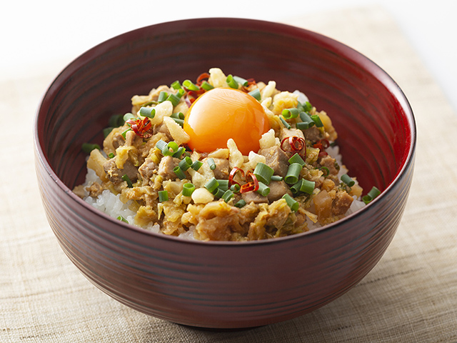 鮪牛乳土手煮丼