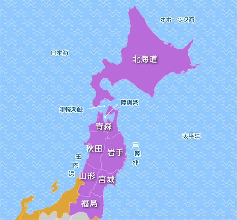 北海道・東北エリア